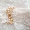 pulsera vintage de perlas de manacor, tres vueltas, novias